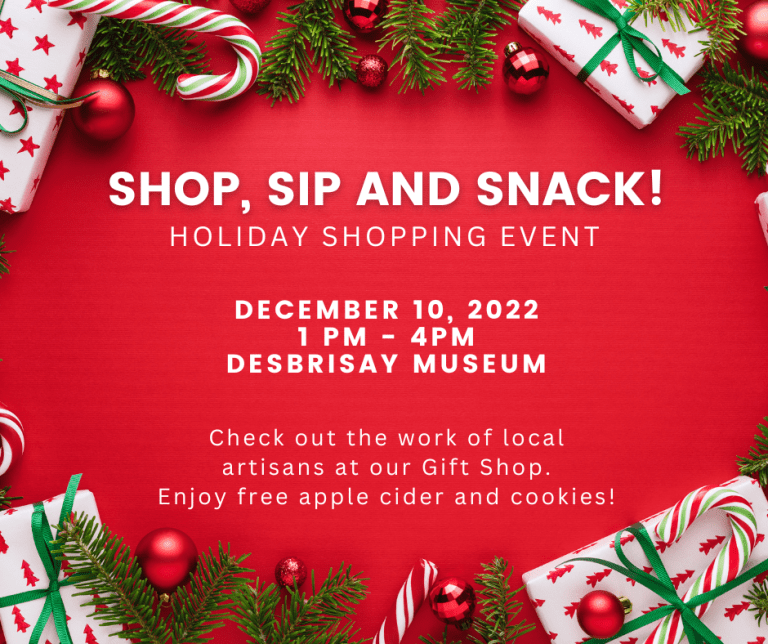 Shop, Sip & Snack – Holiday Shopping Event