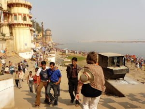 Bridgewater Photographic Society Exhibit – “A Walk on the Ghats of Veranasi”
