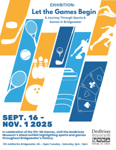 NEW EXHIBIT – Let the Games Begin: A Journey Through Sports & Games in Bridgewater