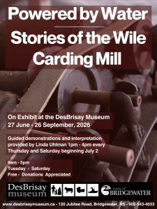 Powered By Water: Stories of the Wile Carding Mill