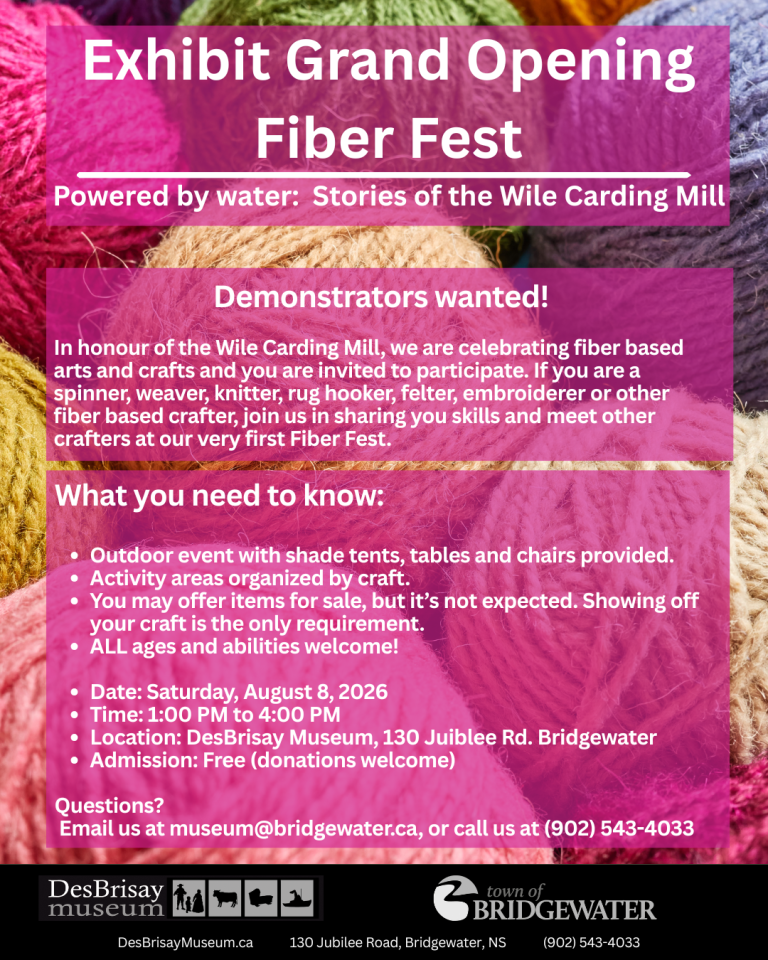 Demonstrators Wanted: Fiber Fest