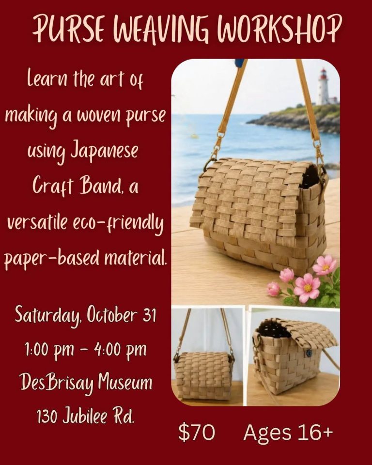 Purse Weaving Workshop!
