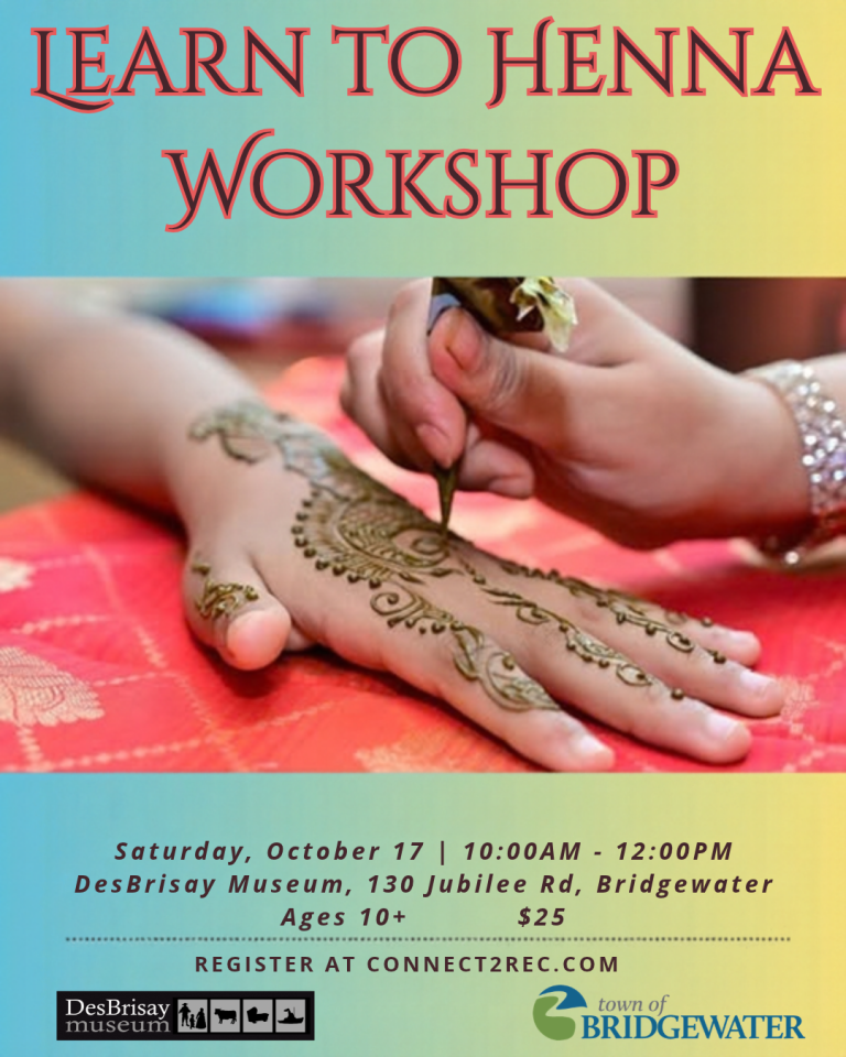 Learn to Henna Workshop!